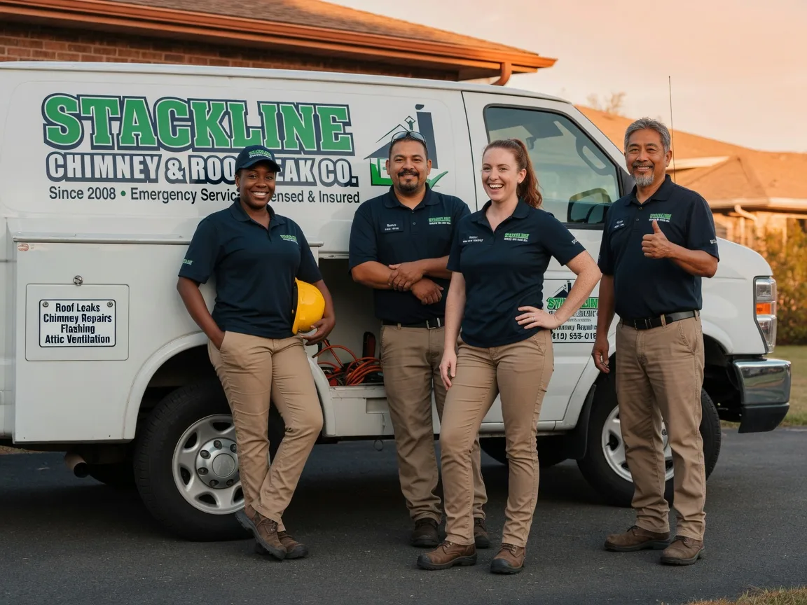 Chimney flashing repair company in Lakeport, CA